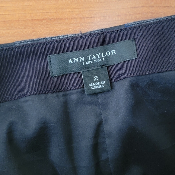 Ann Taylor Legacy Leopard Jacquard A-Line Skirt - Picture 8 of 11